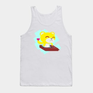 digimon team love version 1 monzaemon Tank Top